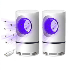 Set 2 x aparat antiinsecte cu lampa UV si aspiratie, Mosquito Killer