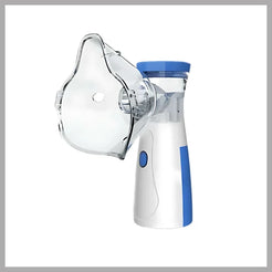 Dispozitiv Aerosol Portabil cu Mască pentru Adulți și Copii – Compact, Silențios și Ușor de Folosit