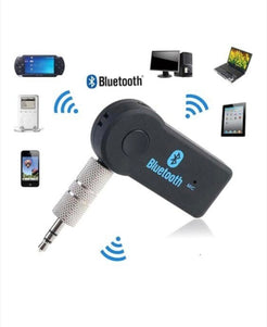 Adaptor Bluetooth Auto cu Jack 3.5mm – Receiver Muzică & Hands-Free, 10m, 8h autonomie