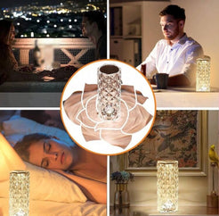 Lampă de masă LED RGB cu telecomandă – 16 culori pentru o atmosferă de poveste