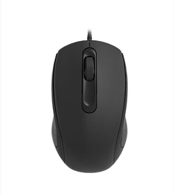 Mouse cu fir Omega, 1200 DPI, USB, negru