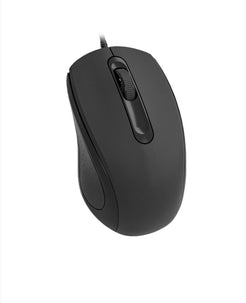 Mouse cu fir Omega, 1200 DPI, USB, negru