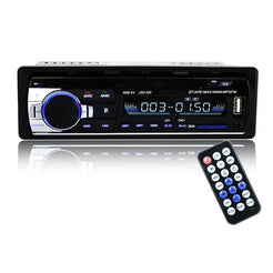 Player Auto 4 x 60W cu Bluetooth, Radio, MP3, AUX, MicroSD și Telecomandă – Compatibil Telefon
