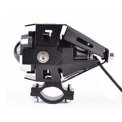 Mini Proiector LED 5W Tip U5 pentru Motociclete – Lumina Albă 6000-6500K, 1500 Lumeni, IP67