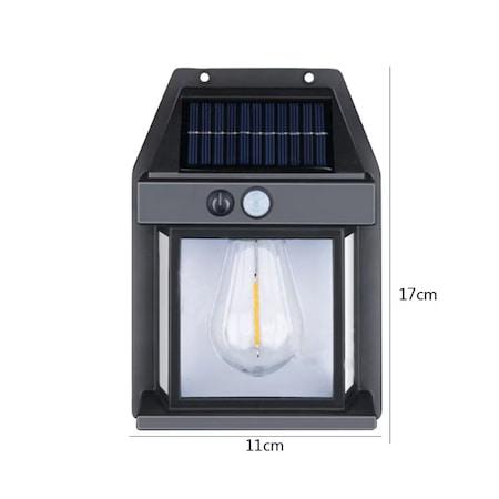 Lampa Solara 1 Bec led,3 Moduri Iluminare, 14w, 600 Lumeni
