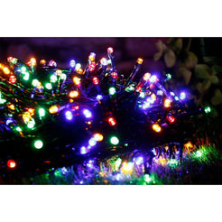 Instalație de Crăciun BecurI Model Diamant – Rolă 100 Metri, 480 LED-uri Multicolor