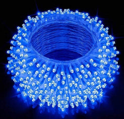 Instalație de Crăciun BecurI Model Diamant – Rolă 100 Metri, 480 LED-uri Albastru