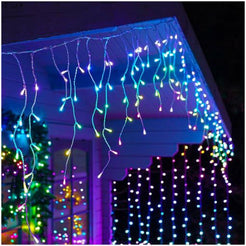 Ghirlandă Luminoasă Multicolor 500 LED-uri, 25 Metri – Decor Impresionant pentru Sărbători și Evenimente