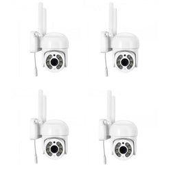 Set 4x Camera De Supraveghere Jortan Wifi, Rotatie 355 Grade, JT-8163QJ