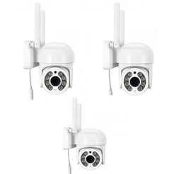 Set 3x Camera De Supraveghere Jortan Wifi, Rotatie 355 Grade, JT-8163QJ