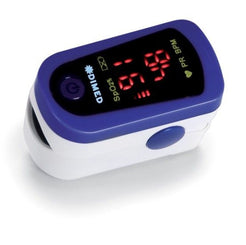 Puls Oximetru cu display LED, albastru