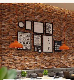 Set 5 x Tapet adeziv caramizi, piatra Maro, AC 001 77x70 cm