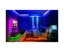 Set 4 x Banda LED RGB Multicolor Cu Telecomanda 5 M