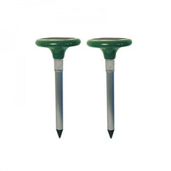 Set 2x aparat alungat cartite cu alimentare solara - alarma sonica