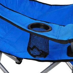 Scaun de camping exterior cu baldachin