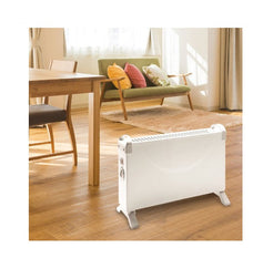 Convector Electric 2000 W, Termostat Reglabil, Alb