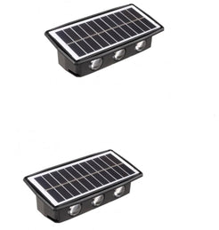 Set 2 x lampa bidirectionala cu 6 leduri mari