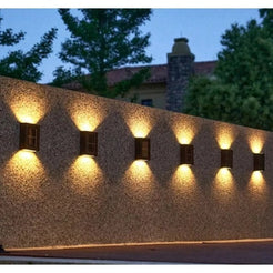 Set 3 x lampa Bidirectionala cu 6 Leduri Mari