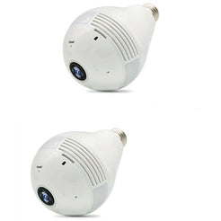 Set 2 x Camera de supraveghere in bec - IP Wireless HD 960P Panoramica 360 grade