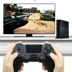 Gamepad Wireless DOUBLESHOCK Playstation 4 cu Vibratii