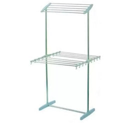 Uscator pliabil pentru haine Multifunctional Mobile Folding Racks, 24 x 62 x 62 x 65 x 130 cm