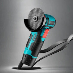 Mini polizor portabil GrinderPro 2 x Acumulatori + 6 Panze Cadou