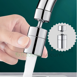 1+1  Gratuit Aerator robinet pivotant, Rotire 360°, Argintiu