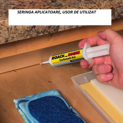 Set 3 x Insecticid tip seringa, solutie antigandaci RoachDoctor