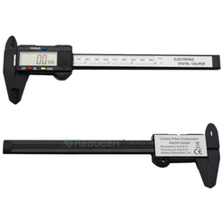 Subler electronic, cu display digital, fibra de carbon