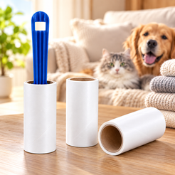 Set 2 role de scame cu 4 rezerve, 10 m fiecare – curățare rapidă și eficientă