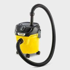 Aspirator Multifuncțional Karcher KWD 1 V-12/2/18 – 1000W, 12L, Funcție de Suflare, Compact și Versatil, Galben/Negru