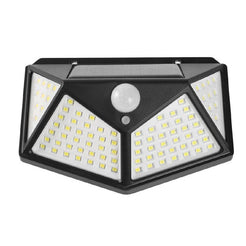 Set 10 x Lămpi Solare cu Senzor de Mișcare – 100 LED-uri Frontale și Laterale