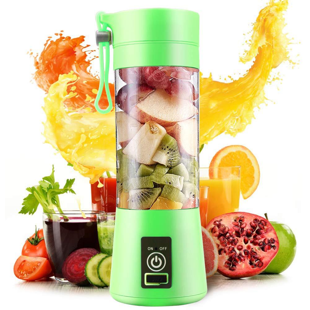 Mini Blender, Smoothie Maker, Portabil, Incarcare USB, Acumulator, 380ml