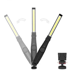 Lampa De Lucru LED, Reincarcabila, Cu Baza Magnetica Rotativa 360°