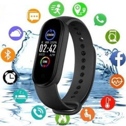 Ceas Fitness M7, Notificari SMS/Apeluri, Bluethooth, Senzori Monitorizare Puls Si Oxigen , IP67